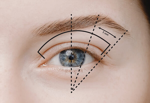 cat eye styling lash map 1